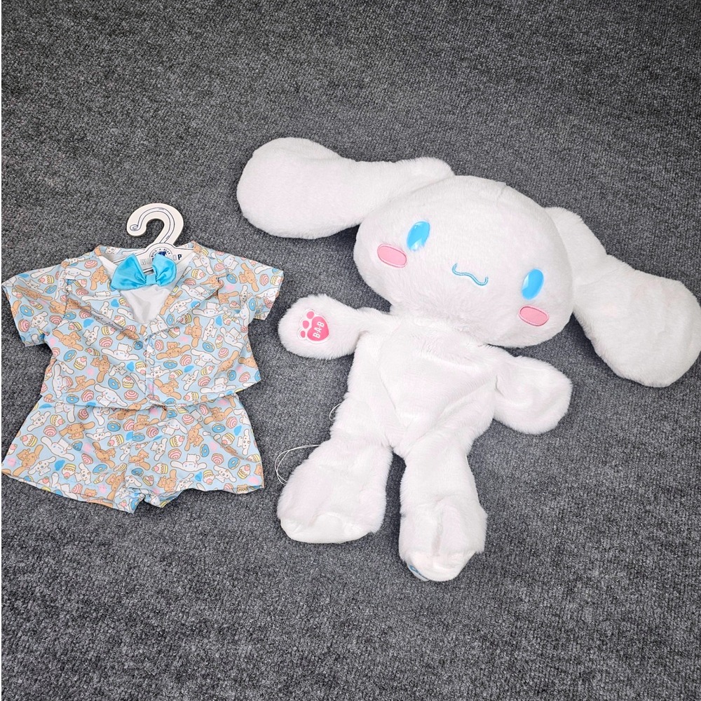 Build A Bear Cinnamoroll Plushie Outfit Sanrio Pajamas Cute BRAND‎ NEW Unstuffed